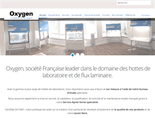 Tablet Screenshot of oxygen-web.com
